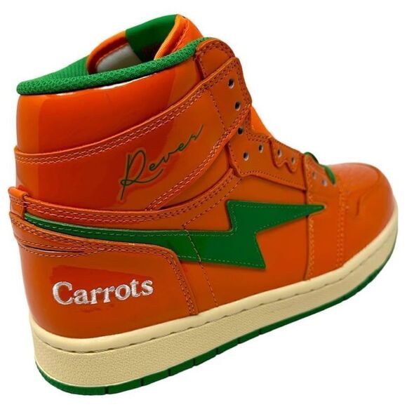 New Carrots By Anwar Carrots Men's X Reves Sport Paris X Kool Kiy '85 Hi Top Sho - Picture 4 of 11